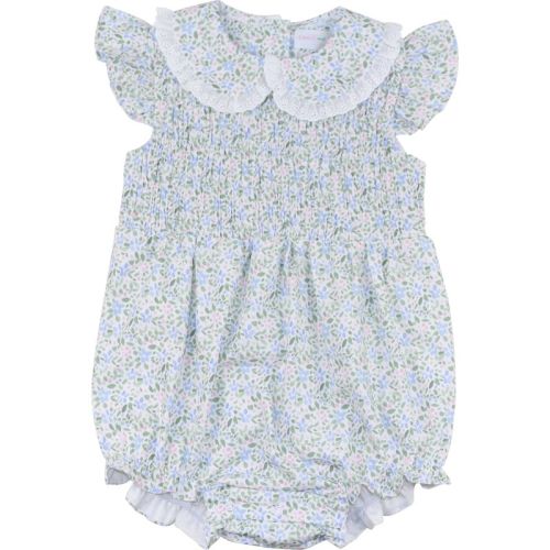 Mini Floral Smocked Bubble