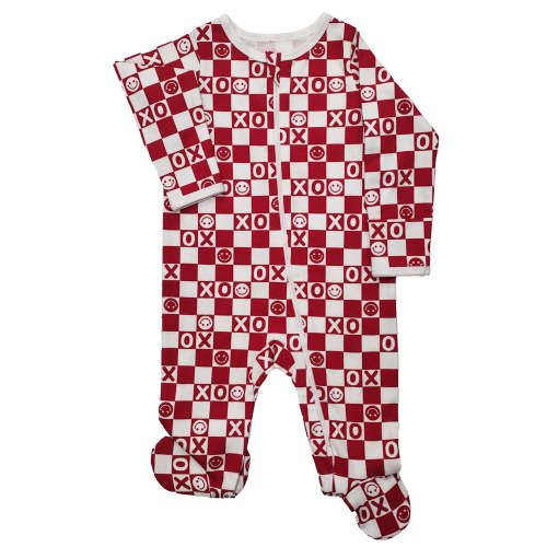 Wonder Nation Baby Gender Neutral Zip Front Footed Sleep N Play Pajamas, 2-Pack, Sizes Preemie-6/9 Months