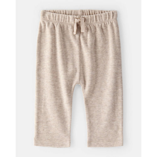 Baby Boy Pull-On Thermal Pants - Heather Grey - Carter's | Carter's