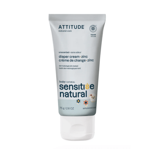 Natural Baby Diaper Cream - Sensitive Skin Baby | ATTITUDE