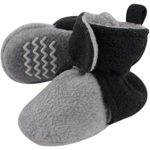 Hudson Baby Unisex-Baby Cozy Fleece BootiesSlipper Sock