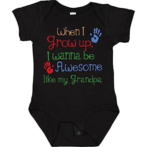 inktastic Awesome Like My Grandpa Baby Bodysuit