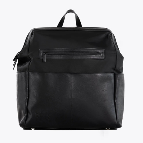 BÉIS 'The Diaper Backpack' in Black - Black Diaper Bag & Diaper Backpack