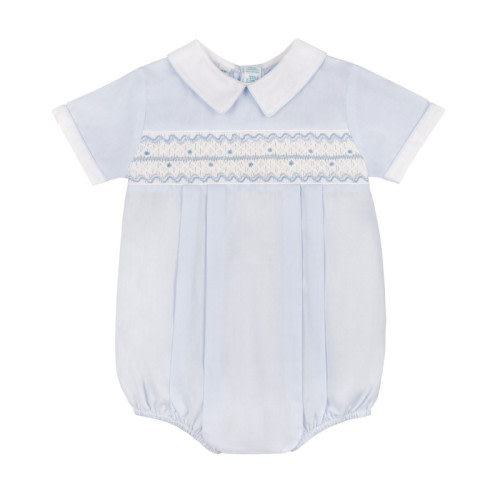 Boys Wave Smocked Romper | Feltman Brothers