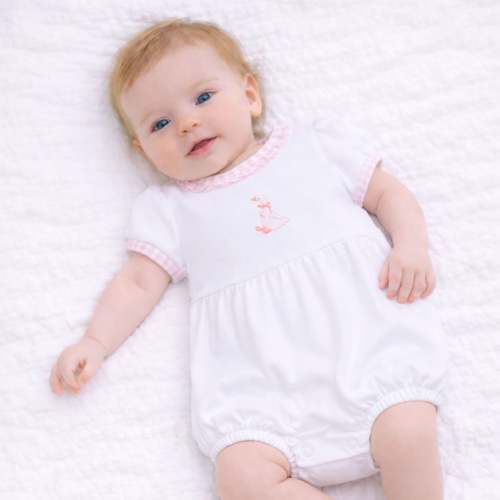 Silly Goose Ruffle Bubble - Pink