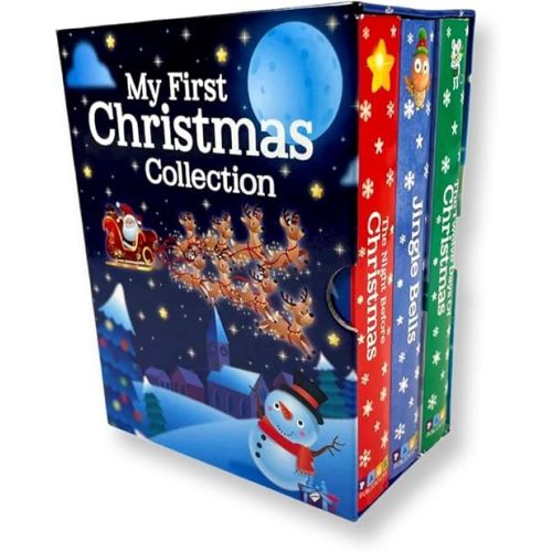 My First Christmas Collection (3 Book Set in Slipcase) Board book – August 1, 2021