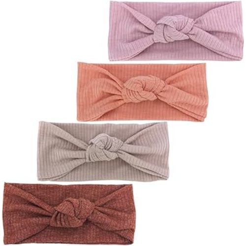 Jomila Baby Girls Headbands Newborn Infant Toddler Headwrap Soft Stretchy Knot Headband Accessories