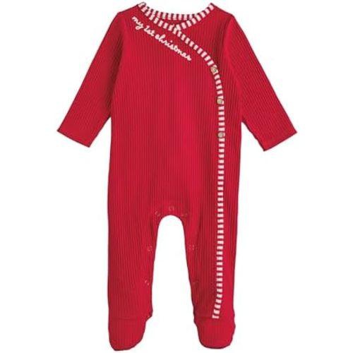 Mud Pie Baby Boys' Mud Pie Kids Christmas My 1st Christmas Sleeper