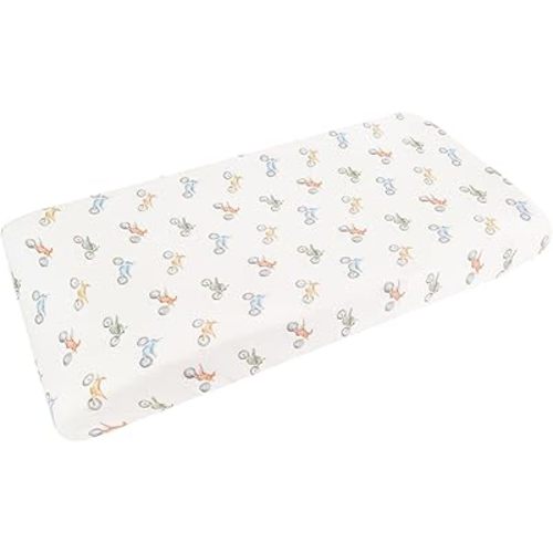 Premium Knit Diaper Changing Pad Cover "Ryder" by Copper Pearl