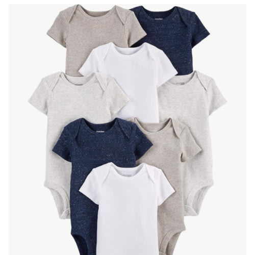 Simple Joys by Carter's Baby 8-Pack Short-Sleeve Bodysuit