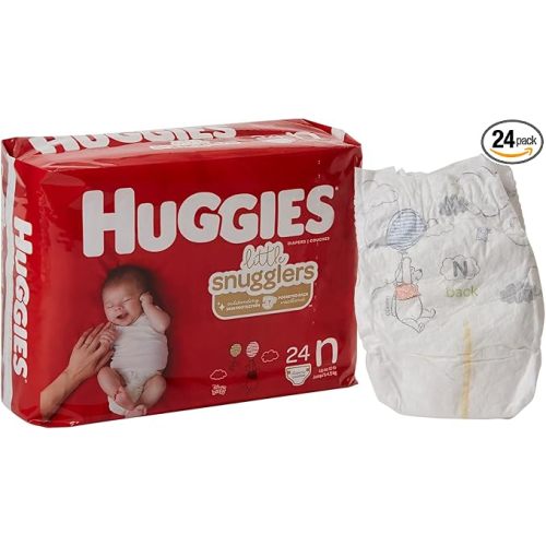 Diaper Huggies Nwbrn, 24 Count