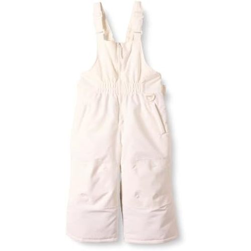 Amazon Essentials Water-Resistant Ski & Snow Bib Overall (Ivory; size Large)