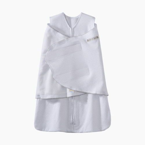SleepSack Swaddle (Cotton) - Silver Pin Dot