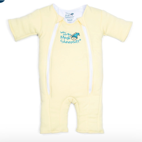 Yellow Baby Merlin’s Magic Sleepsuit | 100% Cotton Baby Sleepwear