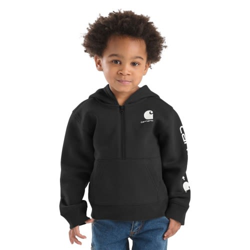 Boys' Long Sleeve Half-Zip Sweatshirt (Baby/Toddler)