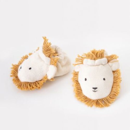 Meri Meri Lion Baby Booties (Pack of 1)