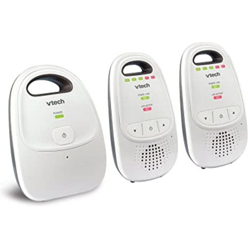 VTech Upgraded Baby Monitor with Rechargeable Battery, Long Range, Crystal-Clear Sound, and Alerts