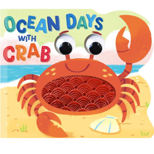 Ocean Days with Crab - Touch and Feel Board Book - Sensory Board Book