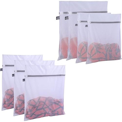 Kimmama Honeycomb Mesh Washing Bag and Fine Mesh Laundry Bag