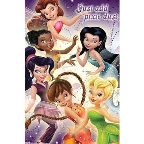 Trends International Disney Tinker Bell - Fairies Wall Poster, 22.375" x 34", Premium Unframed Version