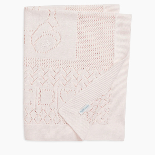 Polo Ralph Lauren Organic Cotton Pointelle Blanket | Saks Fifth Avenue