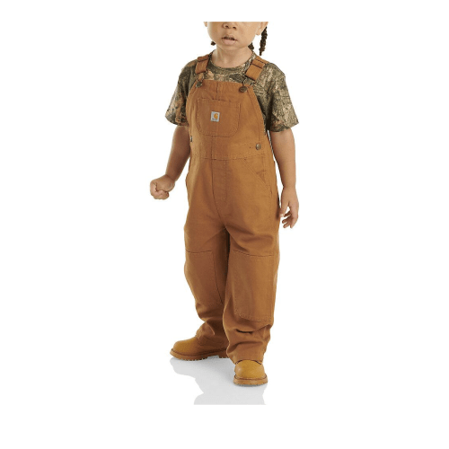 Kids' Canvas Bib Overall (Baby/Toddler) | Leigh-Kathryn Bonner’s Holiday Gift Guide (@beedowntown) | Carhartt