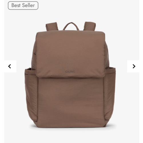 Diaper Backpack with Laptop Sleeve - HAZELNUT