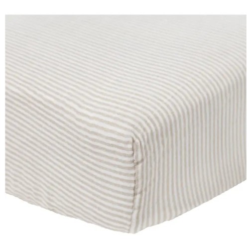 Organic Cotton Muslin Crib Sheet