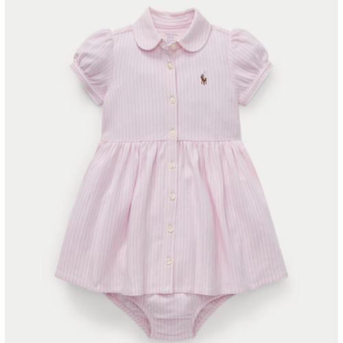 Striped Knit Oxford Dress & Bloomer | Ralph Lauren
