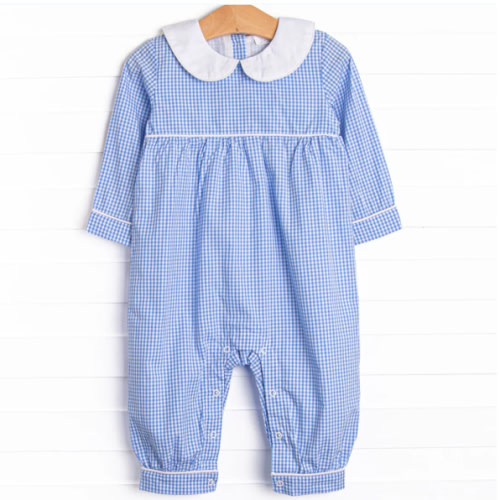 Days of Blue Romper, Blue – Stitchy Fish