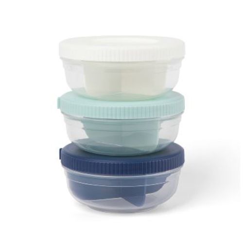 SnapLock 3 Portion Snack Stack