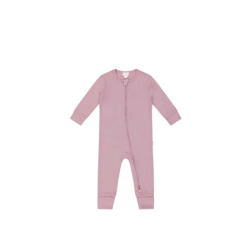 Organic Cotton Modal Frankie Onepiece - Vintage Violet – Jamie Kay USA