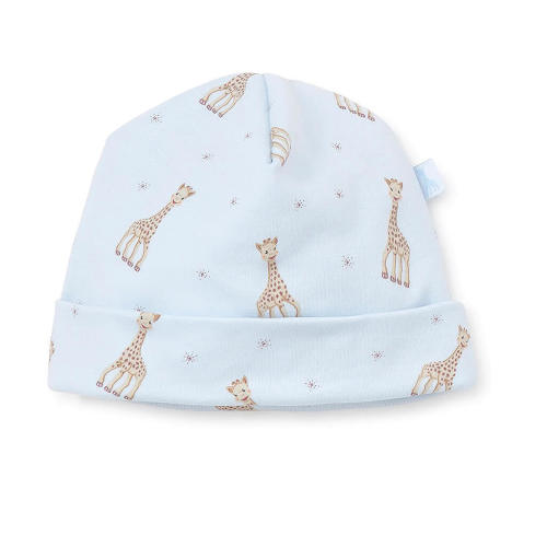 Print Hat Sophie La Girafe Light Blue