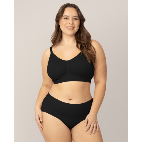 Grow with Me™ Maternity & Postpartum Brief | Black - Kindred Bravely