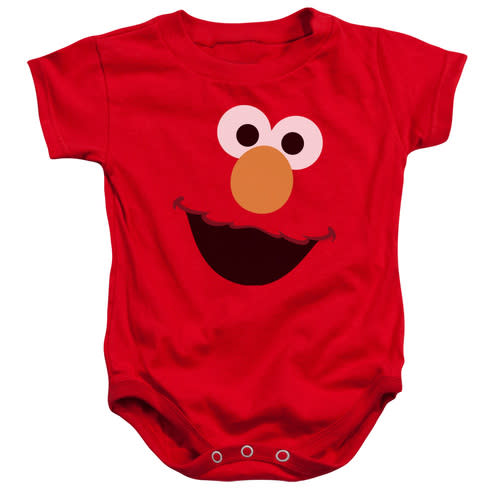 Sesame Street Elmo Face Baby Onesie T-Shirt Red