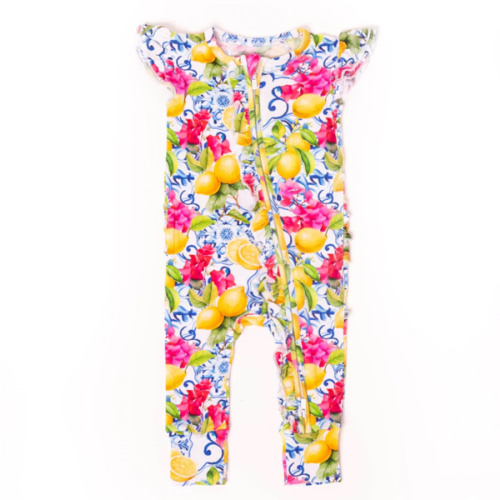 Reaching New Kites Cap Sleeve Romper