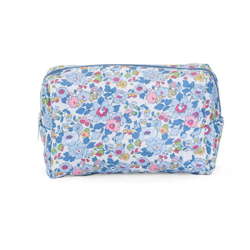 Luxe Puffer Cosmetic Bag - Bridgehampton Floral