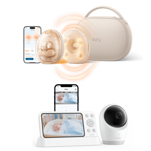 eufy Wearable Breast Pump S2 Pro & Baby Monitor E21