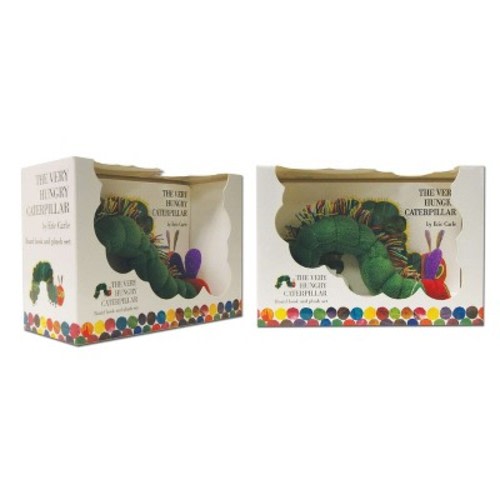 The Very Hungry Caterpillar Board Book and Plush - by  Eric Carle