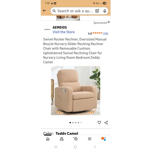 Nursery Recliner Fund