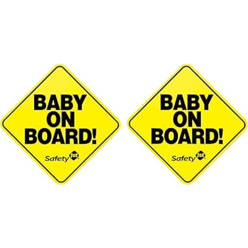 Safety 1st Baby On Board Sign Magnet, 2 Count