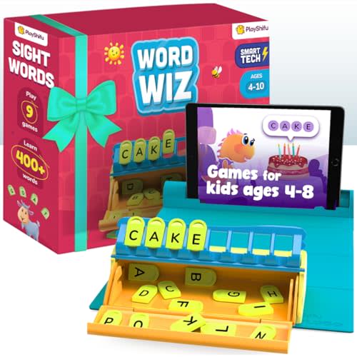 PlayShifu Word Wiz Plugo Letters Learning Kit | Build Reading, Spelling & Grammar Skills for Kids Ages 410