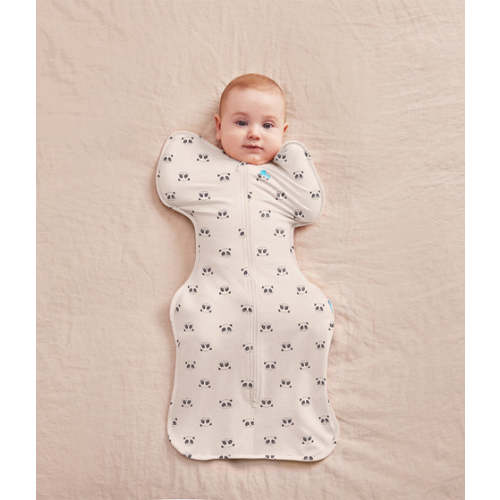 Swaddle Up™ 1.0 TOG Cotton Cream Sleepy Pandas