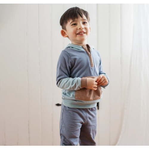 Color Blocked Sweatshirt & Pants Set – Burt's Bees Baby