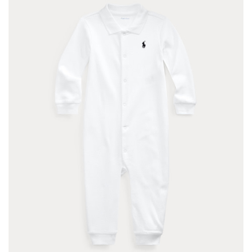 Soft Cotton Polo Coverall | Ralph Lauren