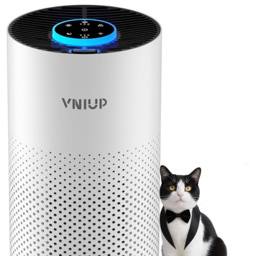 Air Purifiers for Bedroom Home up to 1250 ft², Vniup H14 True HEPA Room Air Purifiers for Bedroom, with Fragrance Function Sleep Mode& Light Mode Air Cleaner for Pet Dander Odor Dust Smoke