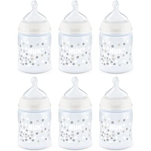 NUK Disney Smooth Flow Bottle (5 Ounce (Pack of 6), Horse & Horse)