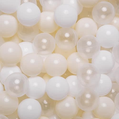 GOGOSO Ball Pit Balls Crush Proof Non-Toxic Plastic Balls Babies Kids Toy Bulk Pack 170pcs 2.2inchs