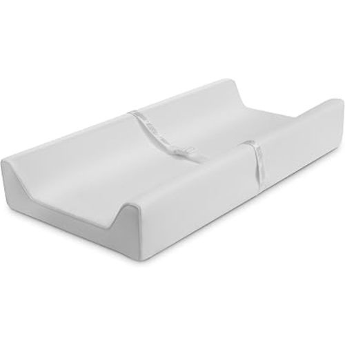 Delta Children EasyChange Baby Changing Pad, Waterproof Contoured Foam