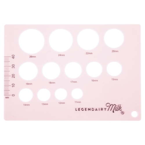 Legendairy Milk Silicone Nipple Ruler for Flange Sizing
